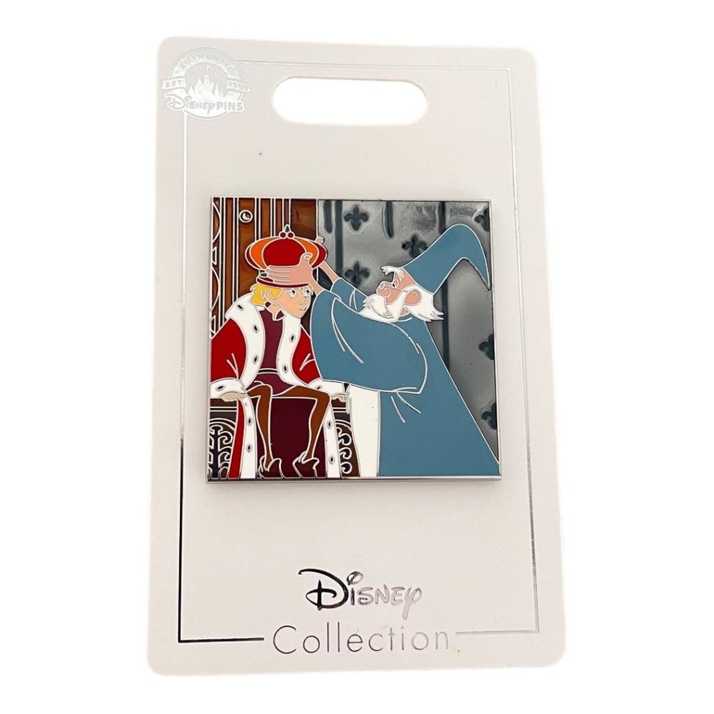 Disney Sword in the Stone King Arthur Wart and Merlin Pin